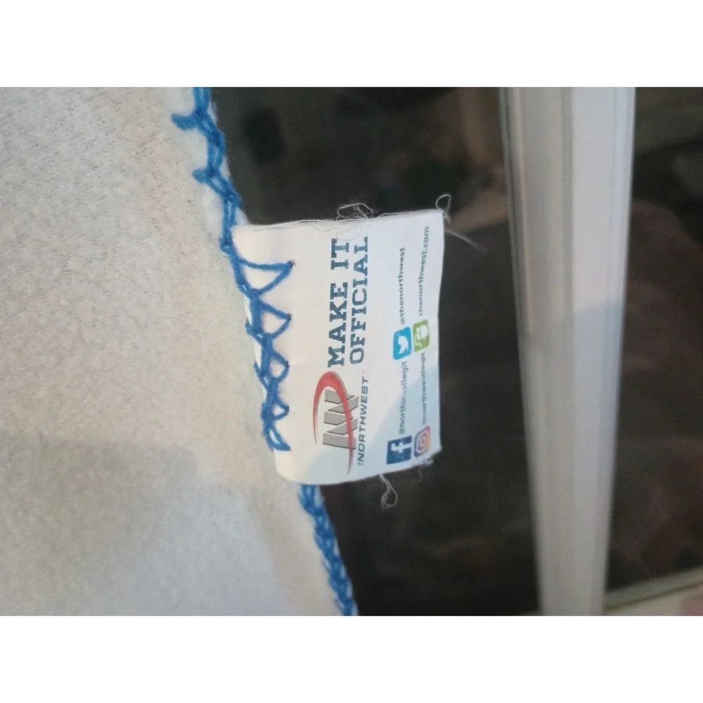 Buffalo Bills NFL Fleece Throw Blanket Est 1960 Helmet Northwest 43x56 Autograph